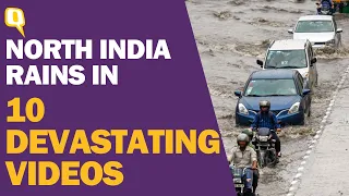 North India Submerged | Floods in 10 Devastating Videos | The Quint