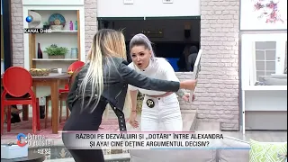 Razboi exploziv al dezvaluirilor intre Aya si Alexandra! Alexadra: "Esti distrusa din cap pana-n..."