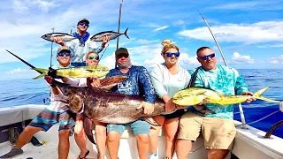 OFFSHORE FISHING SLAM! Tuna, Mahi, and Swordfish off the Florida Keys!
