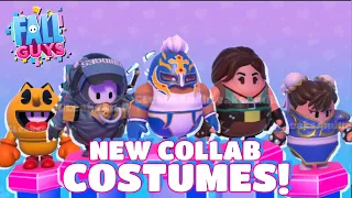 FALL GUYS SS4 ALL COLLAB COSTUMES IN-GAME! (Death Stranding, Pac-Man, Lara Croft & More)