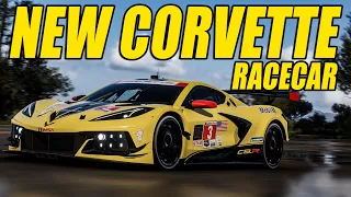 NEW CORVETTE RACECAR IS ONE OF THE BEST NEW DLC CARS IN FORZA HORIZON 5