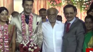 Rajinikanth and many Celebreties Attend Arulnidhi Wedding