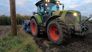 Sowing 2022 Claas Arion 630 & Lemken Sahphir 7