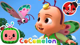 JJ Meets a Butterfly - Fantasy Animals | CoComelon - Animal Time | Nursery Rhymes for Babies