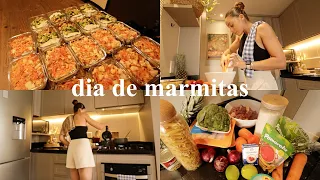 Fazendo marmitas da semana: cardápio, dicas, organização, limpeza...