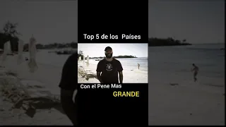 Top 5 de los Países con Pene Mas largo