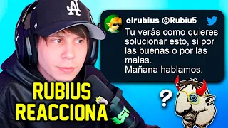 rubius reacciona al chico que le puso un strike en el pasado