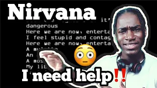 FIRST TIME HEARING! Nirvana - Smells Like Teen Spirit (lyrics)(REACTION!!!)