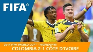 Colombia v Côte d'Ivoire | 2014 FIFA World Cup | Match Highlights