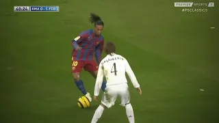 Ronaldinho vs Real Madrid 2005-English Commentary HD