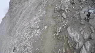 Passing the Grand Couloir - Massif de Mt Blanc - 2 Sep 2021