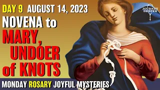 Mary, Undoer of Knots Novena Day 9 Rosary Monday August 14, 2023 Joyful Mysteries of the Rosary