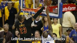 LeBron James MOST ICONIC Blocks Of His Career