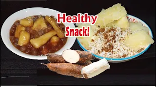 How to make Cassava Snack | Kamoteng Kahoy Recipe | Cassava Healthy Snack