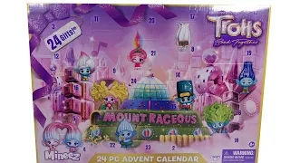 Dreamworks Trolls Band Together Mineez 24 Piece Advent Calendar Unboxing Review