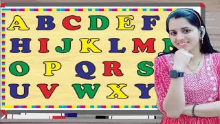 A for apple- ABC song, Alphabets for kids, Phonics song, nursery rhymes, kids song, @YakshitaMam