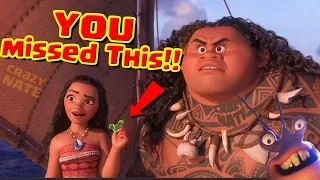 Disney's Moana Easter Eggs Everything You Missed. (proof)