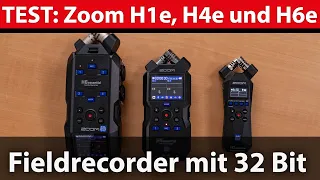 Test: Zooms H1essential, H4essential und H6essential – günstige 32bit-Audio-Fieldrekorder