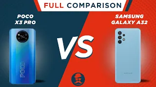 Poco X3 Pro vs Samsung Galaxy A32 | Which one is BEST BUY? | Full Comparison | Price | Review