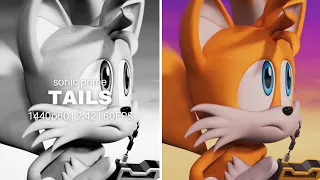 Miles Tails Prower (Sonic Prime) || Clips For Edits || [4K/60FPS]