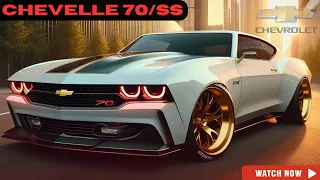 Modern Touches 2025 Chevrolet Chevelle 70/SS Reveal - THIS IS AMAZING!