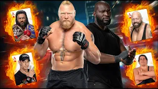 Team Giants Vs Roman Reigns Brock Lesnar & John Cena WWE 2K22