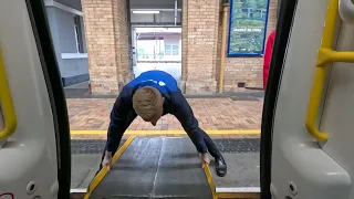 York staff endanger connection by not deploying ramp,  22.05.24