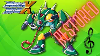 Mega Man X OST - Sting Chameleon (RESTORED)