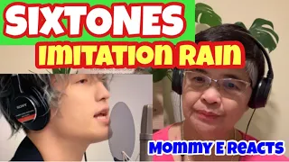 SixTONES - Imitation Rain/ The First Take | Mommy E Reacts