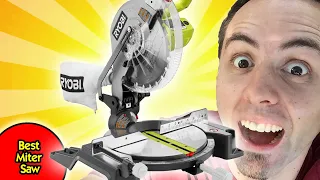 BEST MITER SAW FOR HOMEOWNER FOR THE MONEY | Ryobi Miter Saw Review