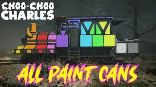Choo-Choo Charles - All Paint Cans Locations (Dripped Out achievement)