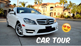 MERCEDES-BENZ C250 COUPE | Car Tour | Daniela June