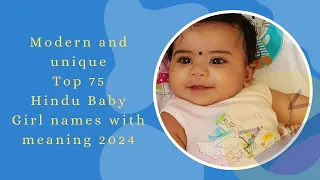 Top 75 Hindu Baby Girl Names 2024//Latest Hindu Baby Girl Names With Meaning 2024