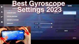 Best Gyroscope Settings 2023 ✅😱 + Gameplay 🏆 | Standoff 2 0.24.0