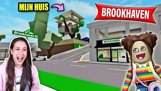 VOOR DE EERSTE KEER BROOKHAVEN SPELEN OP ROBLOX! || Let's Play Wednesday