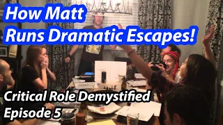 Running an Escape Scene Without Initiative - Vox Machina, Ep. 5 | Critical Role Demystified