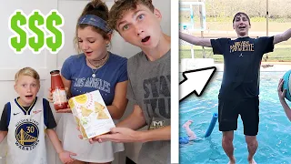 Guess the WRONG PRICE...JUMP INTO POOL! | Match Up