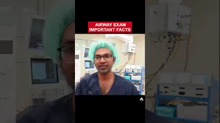 Airway Exam Important Facts | #shorts #anaesthetics #cico