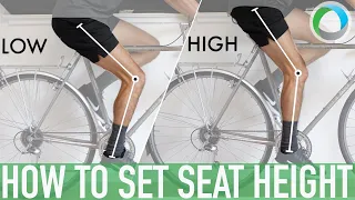 How to Set Your Bicycle Seat Height