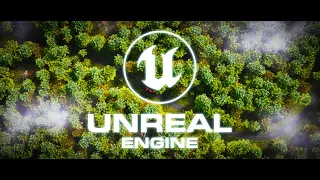 Highway in Forest Rendered in Unreal Engine 5 Path tracing