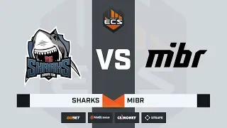 [RU] Sharks vs MIBR | Map 1: Vertigo | ECS Season 8 Finals