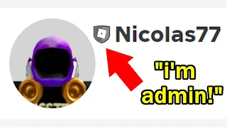 I Got Roblox Admin!