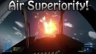 BF3 END GAME Air Superiority Jets Gameplay