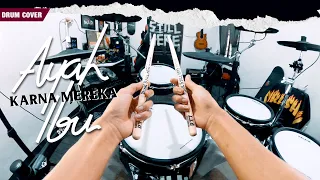 KARNA MEREKA - AYAH IBU "Pop Punk cover" (Pov Drum Cover) By Sunguiks