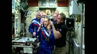 ISS Expedition 41 / 42 - Soyuz TMA-14M Hatch Opening and Other Activities