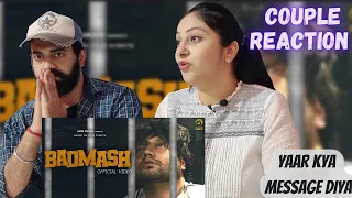 Badmash Bolu Su || KD - Desi Rock || Rap Song || New Haryanvi Song 2021 | Couple Reaction Video