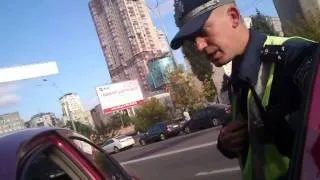 ГАИ Киев развод на пешихода