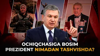 OCHIQCHASIGA BOSIM. PREZIDENT NIMADAN TASHVISHDA?