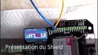 Shield Arduino GPS/GPRS/GSM TEL0051 de DFROBOT