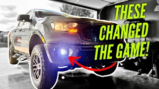 These Elite Series Diode Dynamic Fog Lights Changed The Game on my 2022 Ford Ranger Tremor!